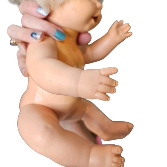 VTG‎ 80s Baby Alive Doll Blonde Eat Drink Manual Chew 1982 Hong Kong 13" CRG - Picture 10 of 14